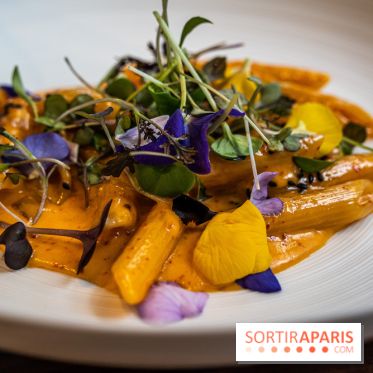 Octave restaurant dans le 16e par Juliette Ju - pâtes au kimchi