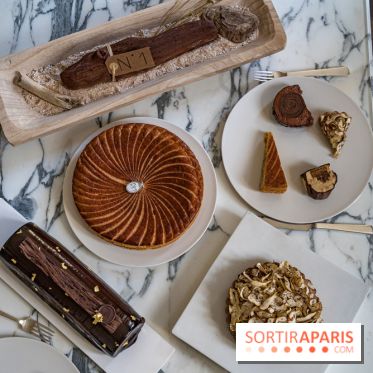 Photos : Les bûches de Noël du Royal Monceau par Quentin Lechat 2021