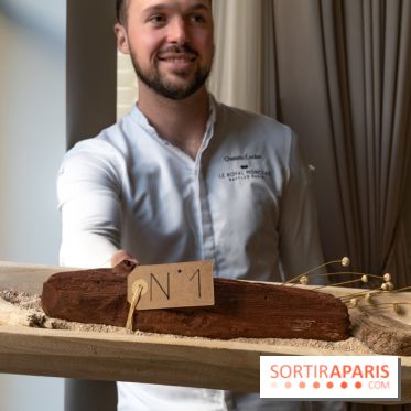 Photos : Les bûches de Noël du Royal Monceau par Quentin Lechat 2021