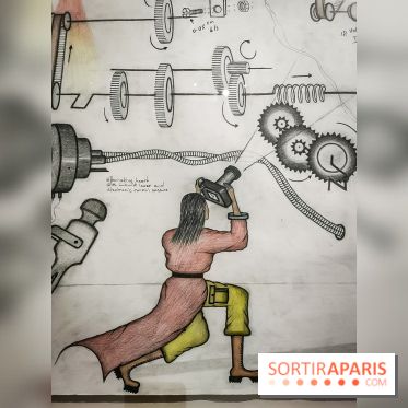 Exposition Abu Bakarr Mansaray à la Cité des Sciences et de l'Industrie - nos photos