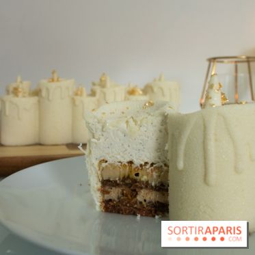 Bûche de Noël 2021 du Burgundy