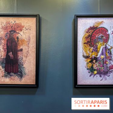 Thérianthropes, nos photos de l'exposition de Patrick Baud, alias Axolot, à la Time Corp Gallery