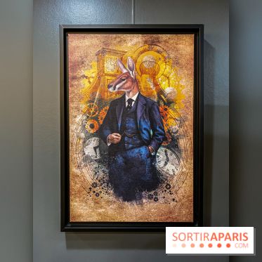 Thérianthropes, nos photos de l'exposition de Patrick Baud, alias Axolot, à la Time Corp Gallery