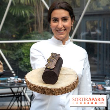 La Bûche de Noël de Sarah Ifrah Ohana au Jardin Privé