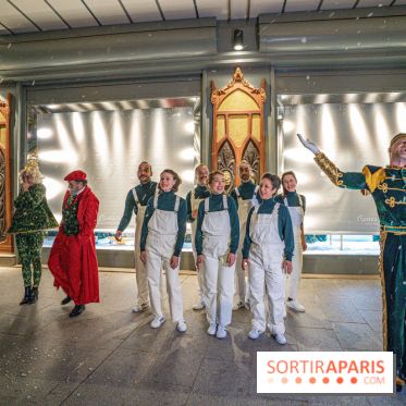 Inauguration Noël à la Samaritaine 2021, animations et vitrines