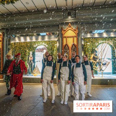 Inauguration Noël à la Samaritaine 2021, animations et vitrines