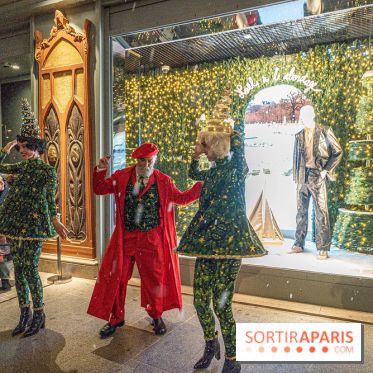 Inauguration Noël à la Samaritaine 2021, animations et vitrines