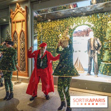 Inauguration Noël à la Samaritaine 2021, animations et vitrines