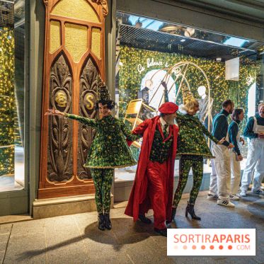 Inauguration Noël à la Samaritaine 2021, animations et vitrines