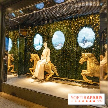 Inauguration Noël à la Samaritaine 2021, animations et vitrines