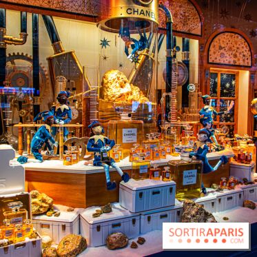 Inauguration des Vitrines de Noël des Galeries Lafayette 2021, les photos