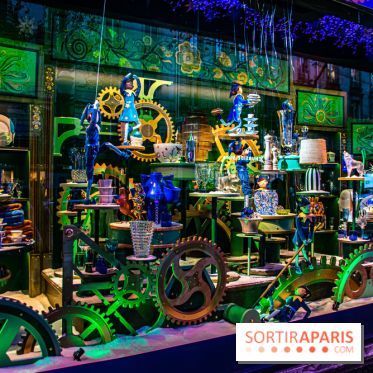 Inauguration des Vitrines de Noël des Galeries Lafayette 2021, les photos