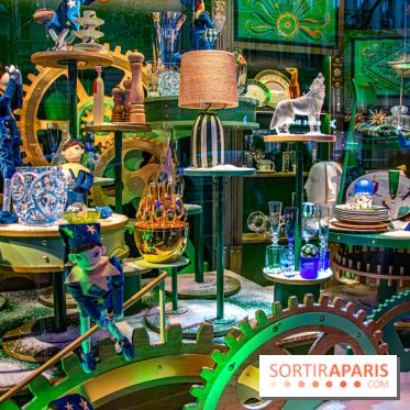Inauguration des Vitrines de Noël des Galeries Lafayette 2021, les photos