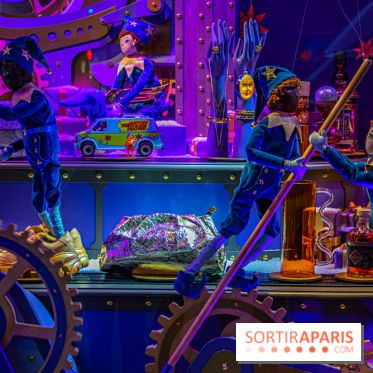 Inauguration des Vitrines de Noël des Galeries Lafayette 2021, les photos