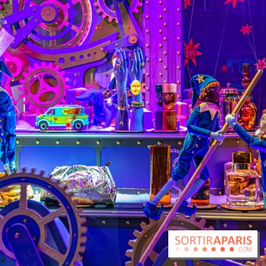 Inauguration des Vitrines de Noël des Galeries Lafayette 2021, les photos