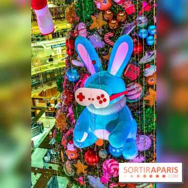 Le sapin des Galeries Lafayettes 2021 