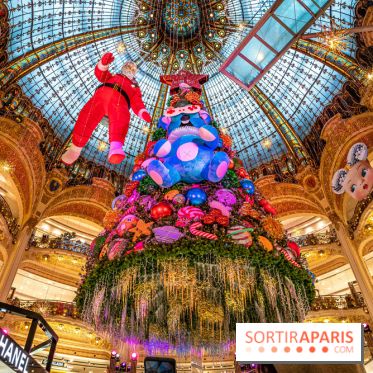 Le sapin des Galeries Lafayettes 2021 
