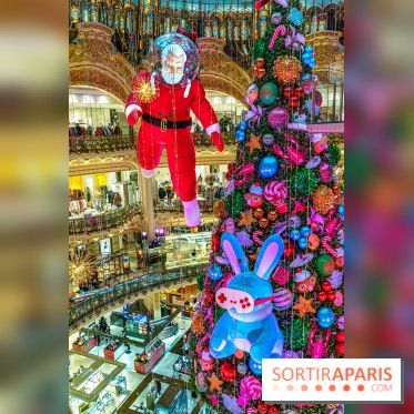 Le sapin des Galeries Lafayettes 2021 