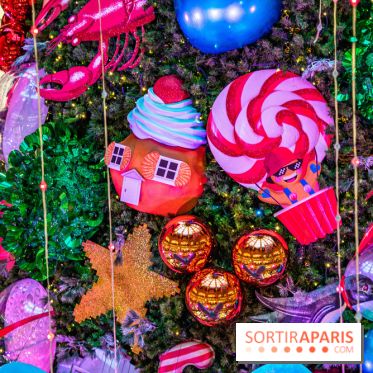 Le sapin des Galeries Lafayettes 2021 