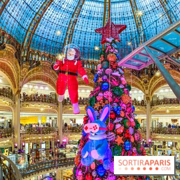 Le sapin des Galeries Lafayettes 2021 