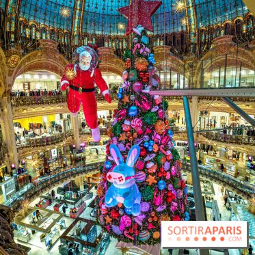 Le sapin des Galeries Lafayettes 2021 