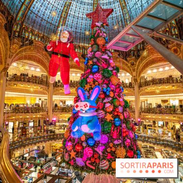 Le sapin des Galeries Lafayettes 2021 