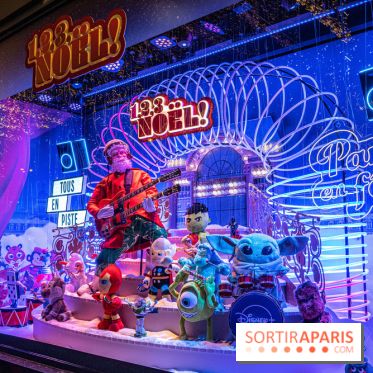 Inauguration vitrines et sapin des Galeries Lafayettes 2021 