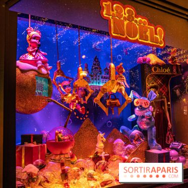 Inauguration vitrines et sapin des Galeries Lafayettes 2021 