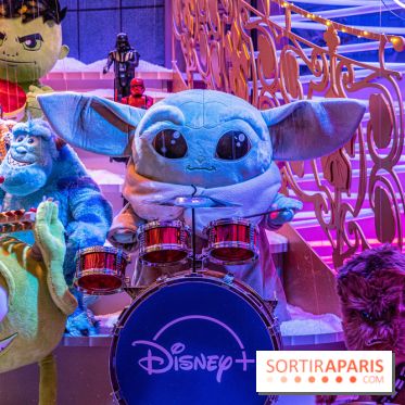 Inauguration vitrines et sapin des Galeries Lafayettes 2021 