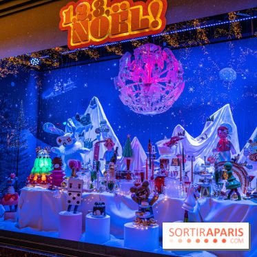 Inauguration vitrines et sapin des Galeries Lafayettes 2021 