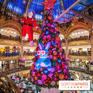 Inauguration vitrines et sapin des Galeries Lafayettes 2021 