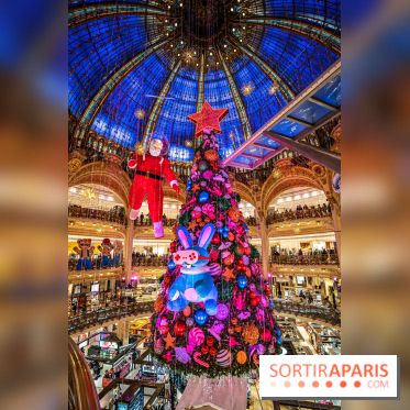 Inauguration vitrines et sapin des Galeries Lafayettes 2021 