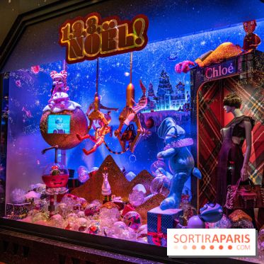 Inauguration vitrines et sapin des Galeries Lafayettes 2021 