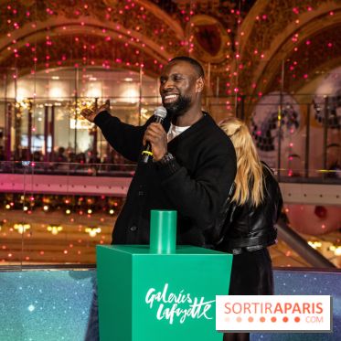 Inauguration vitrines et sapin des Galeries Lafayettes 2021 