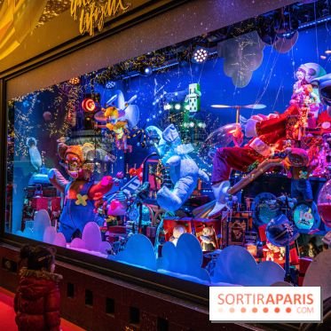 Inauguration vitrines et sapin des Galeries Lafayettes 2021 