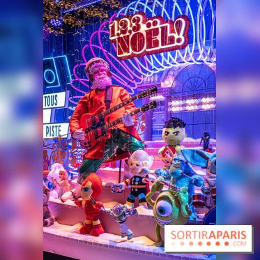 Inauguration vitrines et sapin des Galeries Lafayettes 2021 