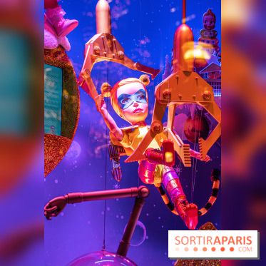 Inauguration vitrines et sapin des Galeries Lafayettes 2021 