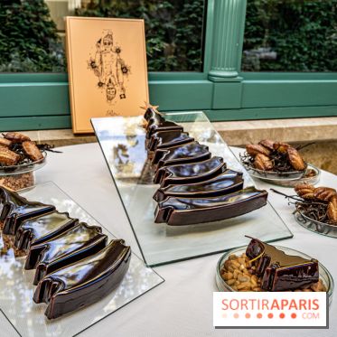 La Bûche de Noël du Ritz 2021 par François Perret