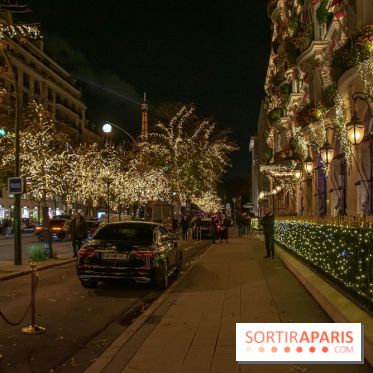 Illuminations de Noël 2021 de l'avenue Montaigne : nos photos