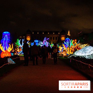 Festival des lumières du Jardin des Plantes 2021, l'Evolution en voie d'illumination - nos photos