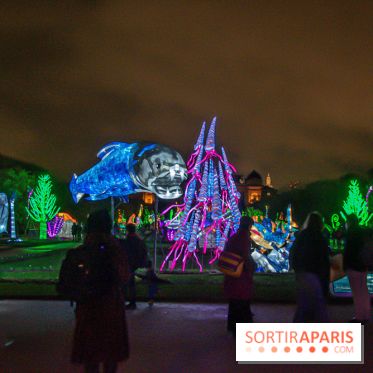 Festival des lumières du Jardin des Plantes 2021, l'Evolution en voie d'illumination - nos photos