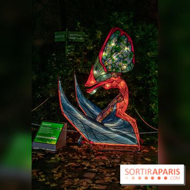 Festival des lumières du Jardin des Plantes 2021, l'Evolution en voie d'illumination - nos photos