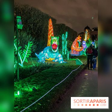 Festival des lumières du Jardin des Plantes 2021, l'Evolution en voie d'illumination - nos photos