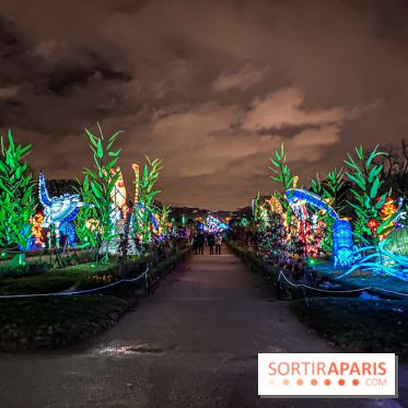 Festival des lumières du Jardin des Plantes 2021, l'Evolution en voie d'illumination - nos photos