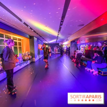 La piste de Roller gratuite aux galeries Lafayette