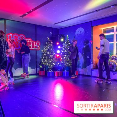 La piste de Roller gratuite aux galeries Lafayette