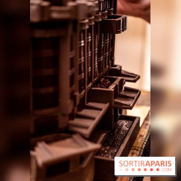 Photos : Bûche de Noël du Cheval Blanc par Maxime Fréderic 2021