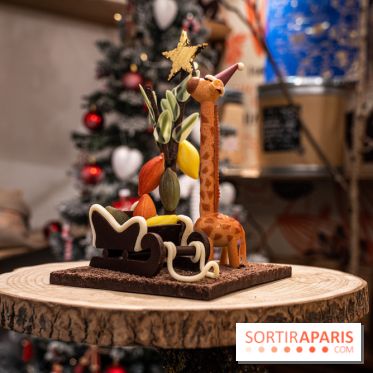 La Bûche de Noël de la Reine Astrid au mucilage 