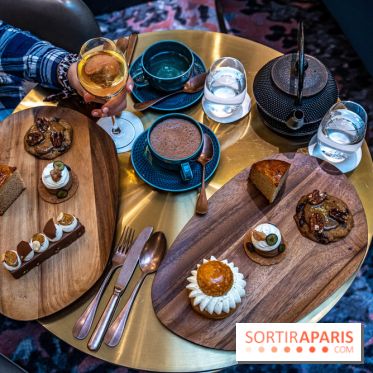 Le Tea Time - goûter de l'Hôtel du Louvre par Julien Delhome