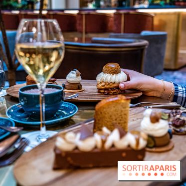 Le Tea Time - goûter de l'Hôtel du Louvre par Julien Delhome
